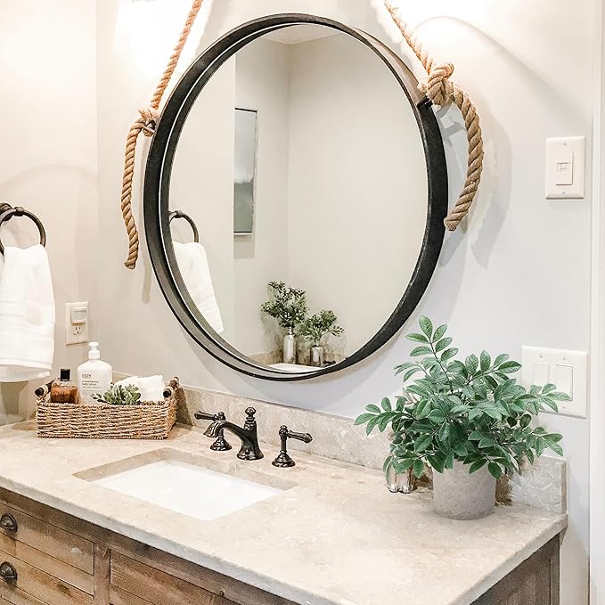 2 Pack Small Fake Plants Potted Artificial Herb Plants for Shelf Desk Home Bathroom Farmhouse Room Coffee Table Decor (Gray Green)