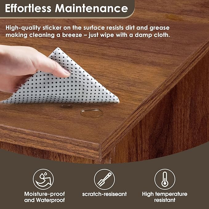 DMAITH 20"-118" Extendable Dining Table for 2-12 People, Modern Modular Extension Table, Space-Saving Extra Long Folding Dining Table, Multifunctional Conference Meeting Table, Walnut