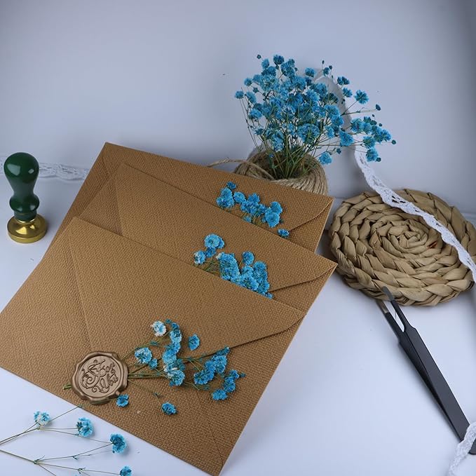 100 Branches Lake Blue Pressed Flowers Bulk Dried Flower Kit for Resin , Dried Babys Breath Flower Natural with Tweezer for Crafts Christmas DIY Gift Scrapbooking Photo Props.