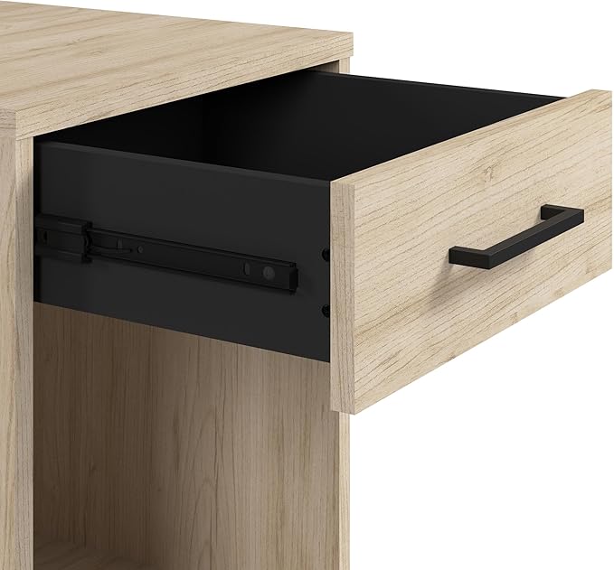 Bush Furniture Essence Small End Table Set of 2 | Side Tables, Home Organization and Storage for Living Room, Bedroom, or Entryway