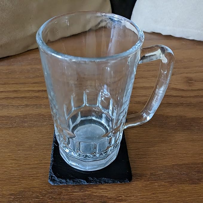 Rev It Up in Style: 1957 Chevy Bel Air Hot Rod Coasters for Gearheads - Square Slate - Set of 8