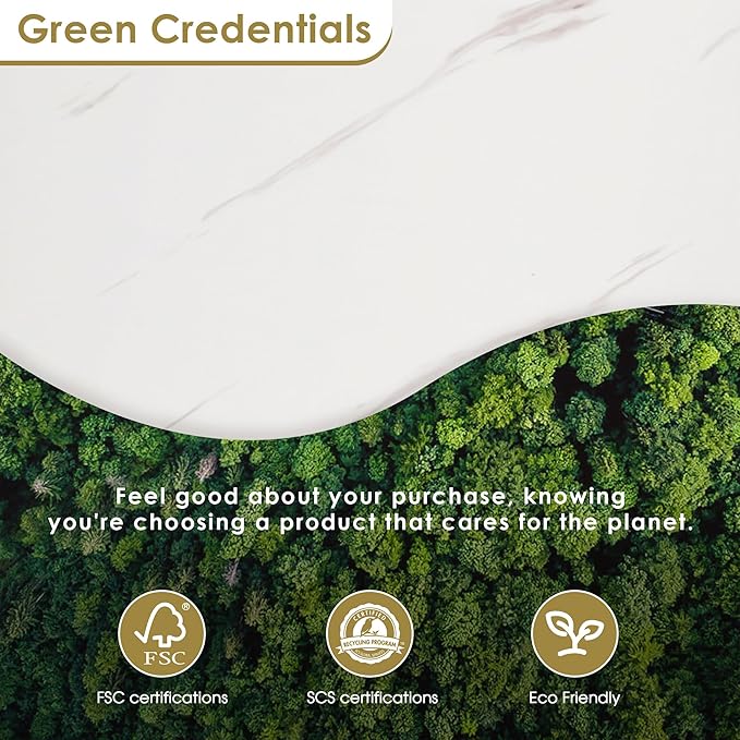 DMAITH 20"-118" White Marble Extendable Dining Table for 2-12 People, Modern Modular Extension Table, Space-Saving Extra Long Folding Dining Table, Multifunctional Conference Meeting Table