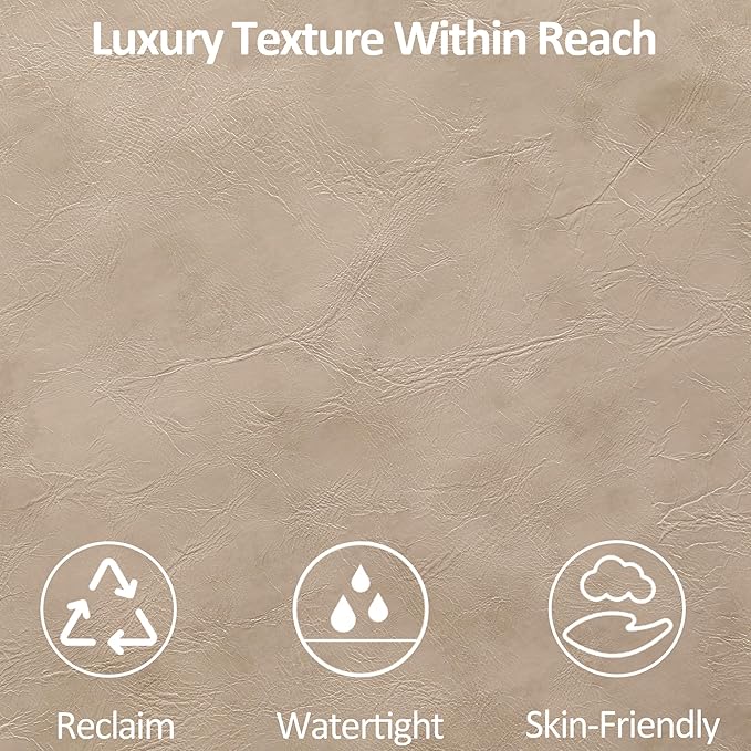 Mid Century Modern Accent Chair, White Faux Leather Office Chair for Reception - Brown Leather Club Chair for Living Room, Bedroom, or Waiting Room