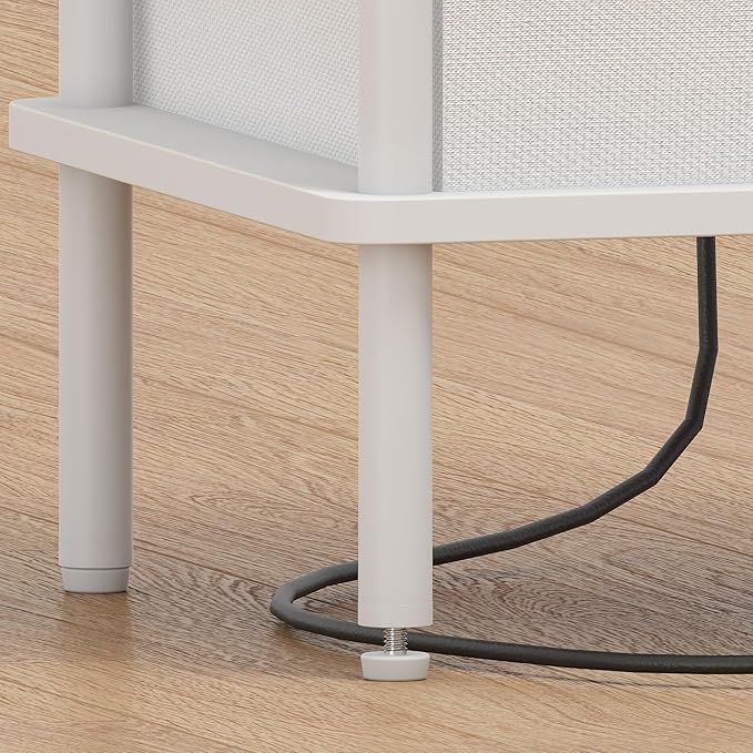 Small Side Table with Charging Station, End Table for Small Spaces, Slim Nightstand with Outlet,Sofa Beside Table, 3-Tier Storage Shelf,Living Room, Bed Room, Natrual White