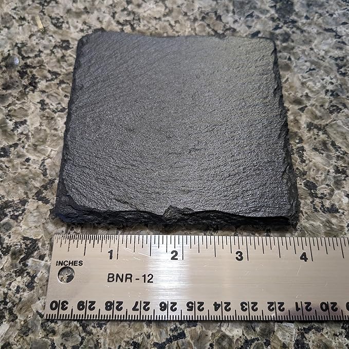 1970 Chevelle SS 454 Coasters: Unleash The Power on Your Coffee Table - Square Slate - Set of 6