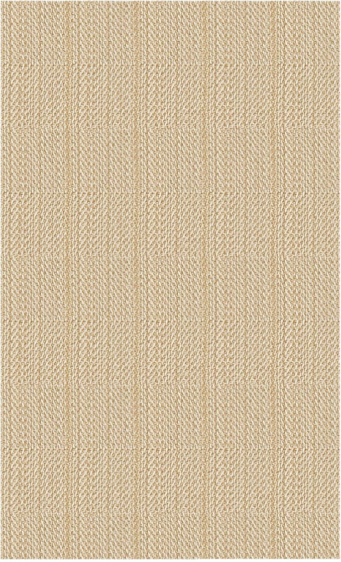 IOHOUZE Washable Area Rug 3x5 Non Slip Rubber Backed Woven Rugs for Entryway Rugs Indoor Outdoor Doormat Throw Rug Floor Carpet for Entrance Kitchen Front Door, Warm Beige/Orange/Apricot