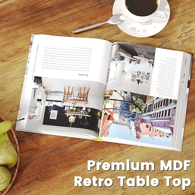 Bigbiglife Living Room Coffee Table Set of 3, Industrial Triangular-Design Coffee Table and 2 End Side Tables, 3 Piece Living Room Table Set with Large Storage for Apartment Home (Rustic Brown)