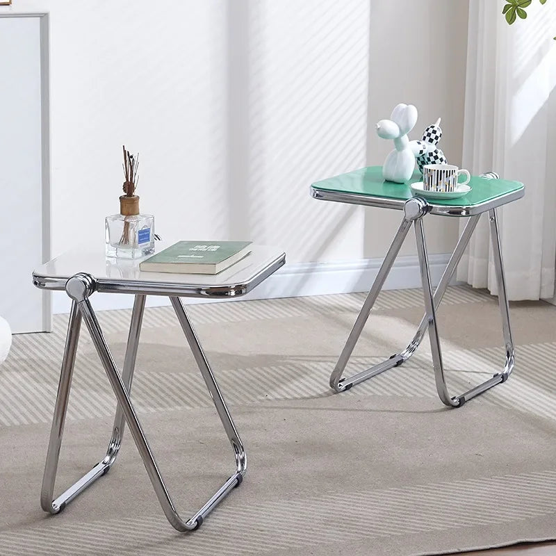 Foldable Transparent Coffee Table
