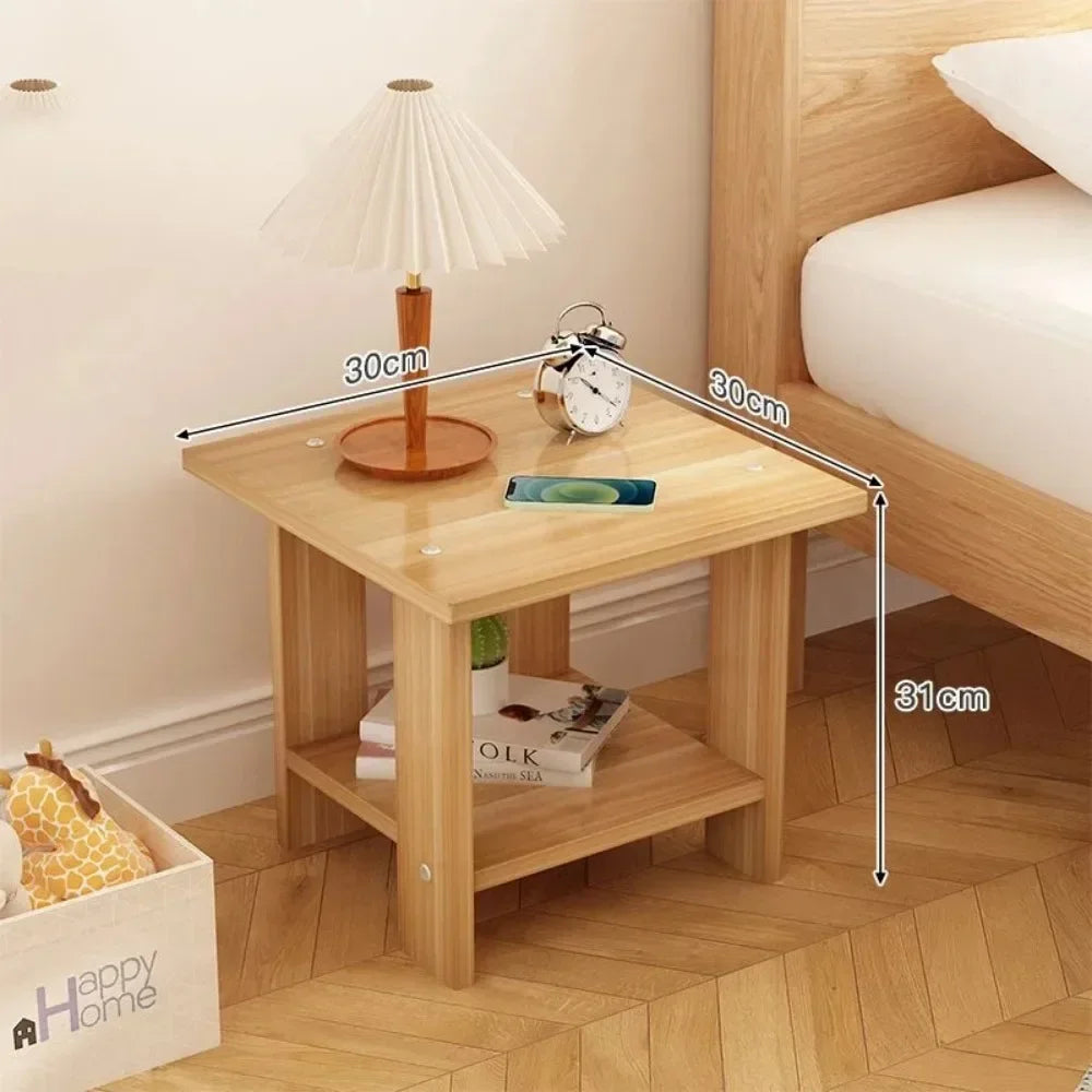 Solid Wood Bedside Table