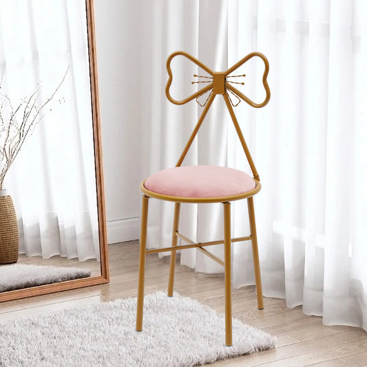 Butterfly Vanity Chair – Velvet Makeup Stool