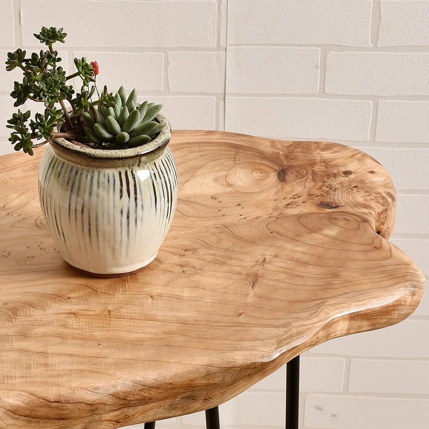 Natural Edge Wood Table