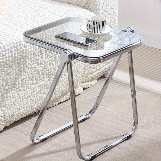 Foldable Transparent Coffee Table