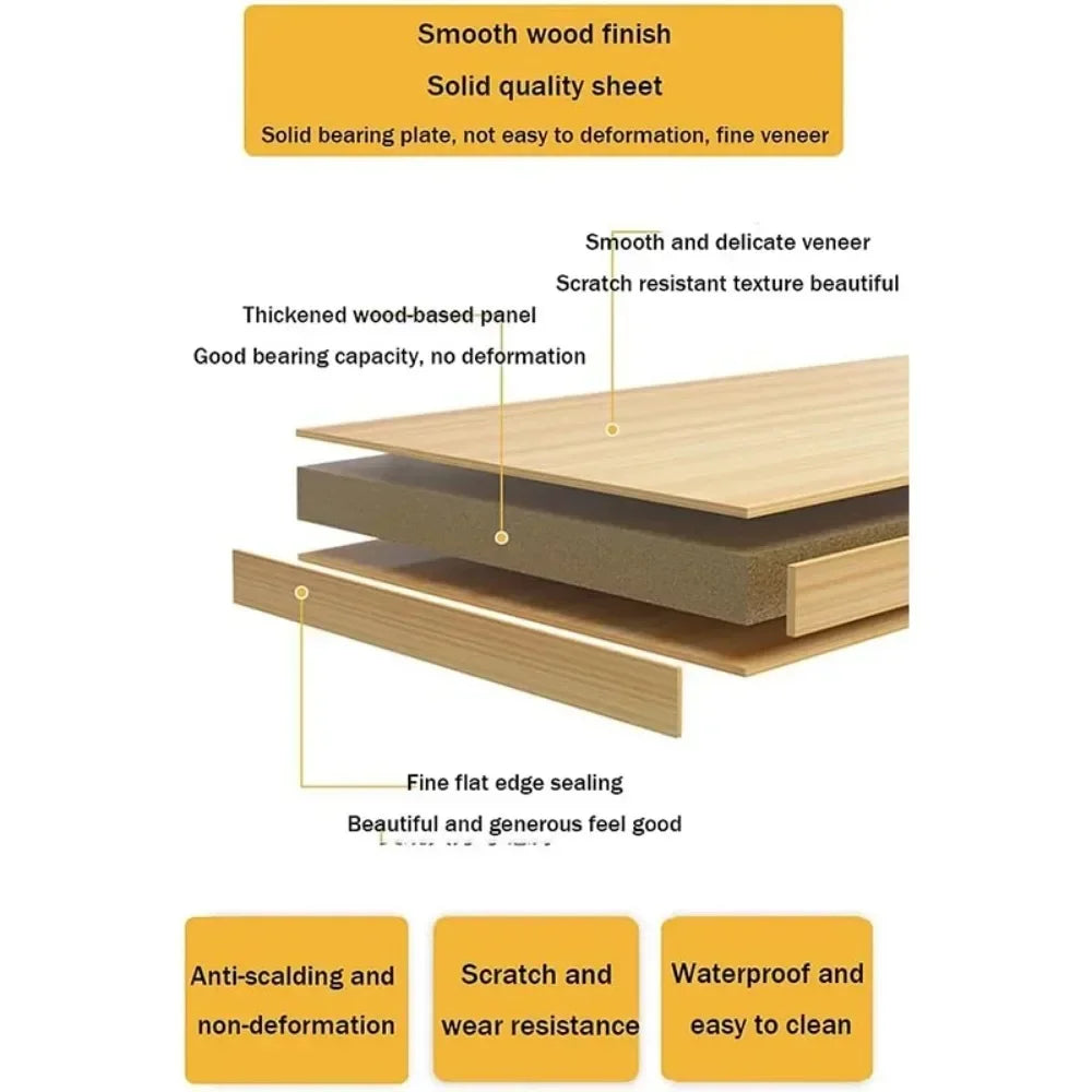 Solid Wood Bedside Table