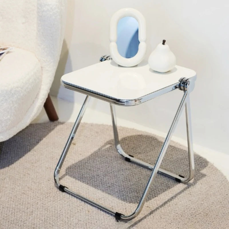 Foldable Transparent Coffee Table