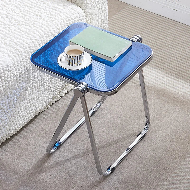 Foldable Transparent Coffee Table