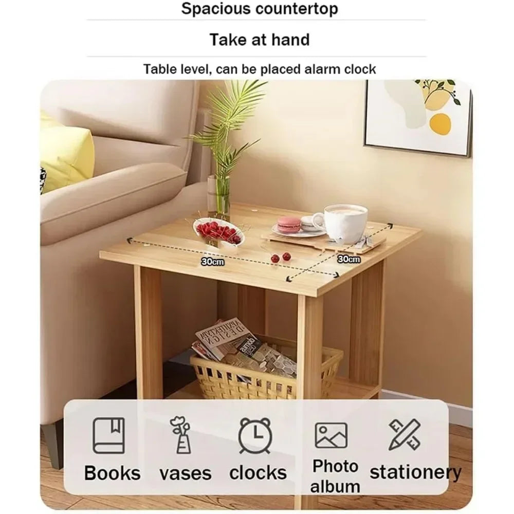 Solid Wood Bedside Table